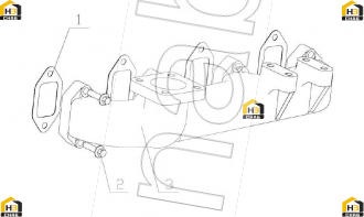 EXHAUST PIPE GASKET COMPONENT   