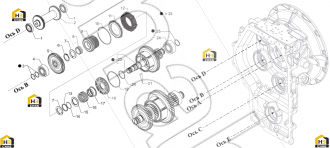 Clutch kit (2nd - 3rd)