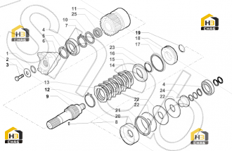 Braking plate