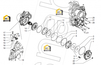 Retaining plate