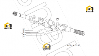 Half shaft (Differential Side)