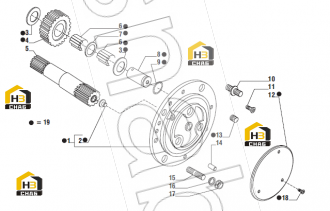 Screw M8x20