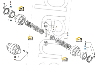 Diff. plate