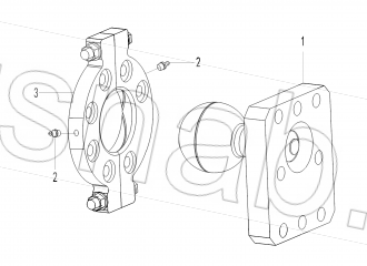 Ball joint anchorage