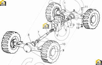 FRONT TRANSMISSION SHAFT