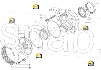 Nut M20x1.5