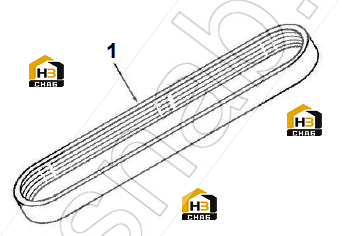 Ремень 8PK1920 (3289648)