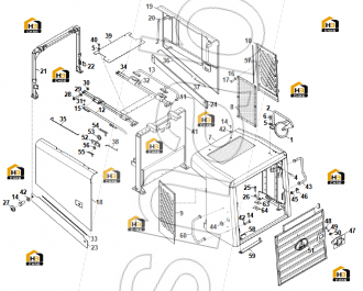 Attaching plate