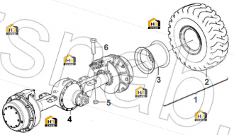 Front axle