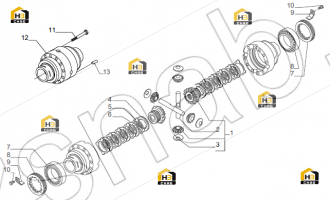 Diff. drive plate