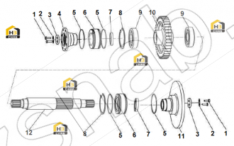 O-RING GB3452.1-122*3.55G