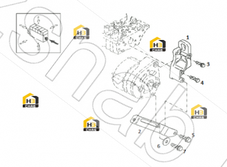 Alternator bracket