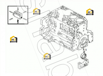 Piston cooling jet