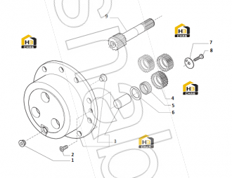 Needle bearings (by tens)