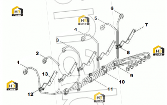 Fuel pipe assembly