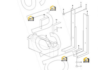 Nut gb6170-m10epzn-8