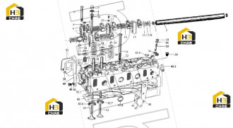 ROCKER ARM-ADJUSTING SCREW