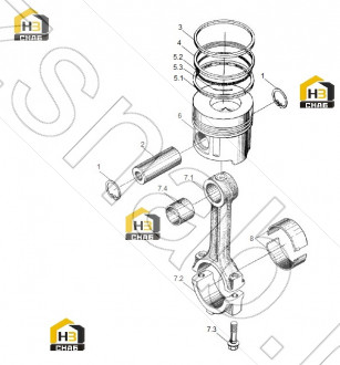 20 COMPRESSION RING