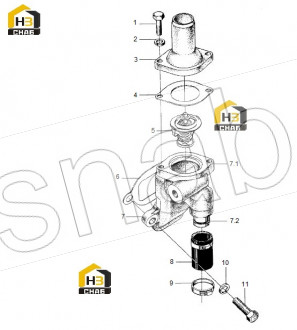 THERMOSTAT GASKET