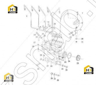 High-pressure oil pump