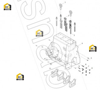 Engine block assembly