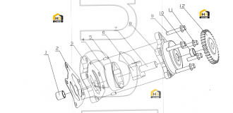 Oil pump shaft