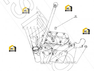 Hinge bolt