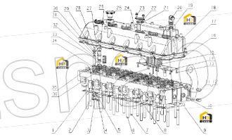 Cylinder head cover