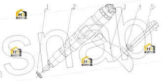 Nozzle matching parts