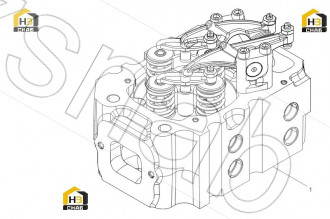 Cylinder head set