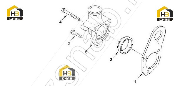 SCREW,HEX FLANGE HEAD CA