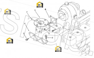 Screw, Hex Flange Head Cap