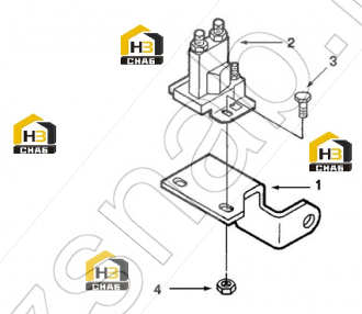 BRACKET，MAGNETIC SWIT