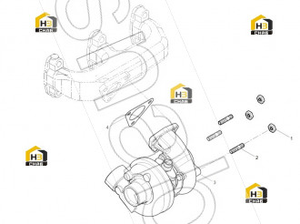 Turbocharger gasket