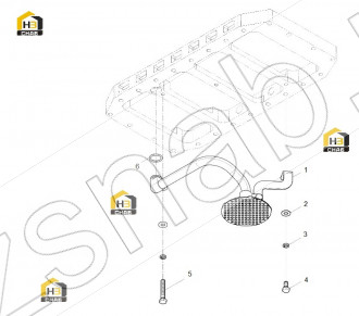 Oil suction strainer