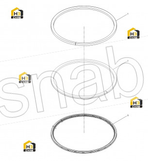 Coil Spring Leaded Oil-control Ring