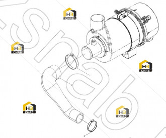 Air Connecting Rubber Pipe