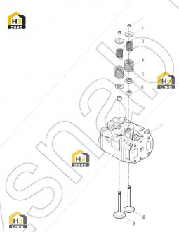 External valve spring