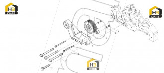 Hexagon flange screw