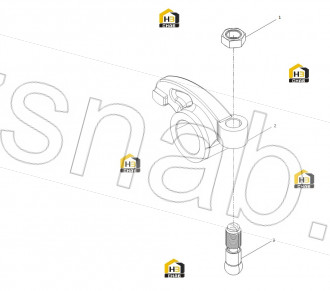 Exhaust Rocker Arm