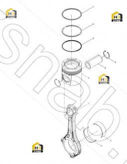 Coil Spring Loaded Oil-control Ring