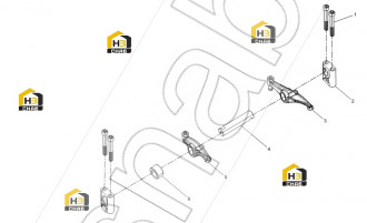 Exhaust Rocker Arm Assembly