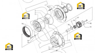 Wheel hub kit