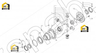 Differential housing