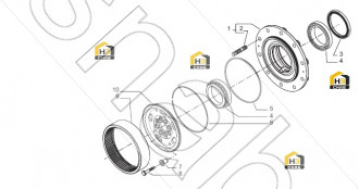 Wheel hub assy