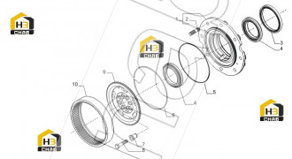 Crown gear Z60