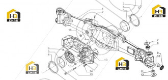 Axle housing