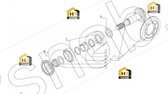 Shim 3,40 mm