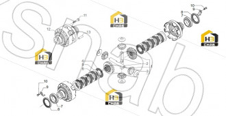 Differential housing