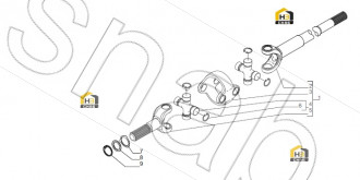 Half-shaft (wheel side)